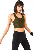 cúpla Women's Activewear Bra Sportswear Crop for Training Gym Running Yoga