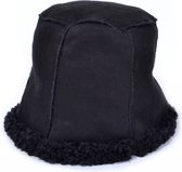 Bucket hat | Omkeerbaar- zwart
