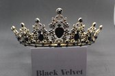 Mooie tiara, kroon, bruid, prinses, haaraccessoire, luxe diadeem, Haarpin, bloemen, haarpin, strass, koningin, maangodin, godin