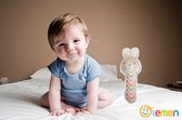pluche knuffels/ baby speelgoed 0 jaar/ babyborn/ Baby Lemon hand-zwengelen/Baby Speelgoed Cartoon Dier Hand-Zwengelen/baby cadeau/ baby shower/ konijntje