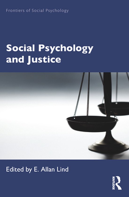 Frontiers of Social Psychology - Social Psychology and Justi ... - cover