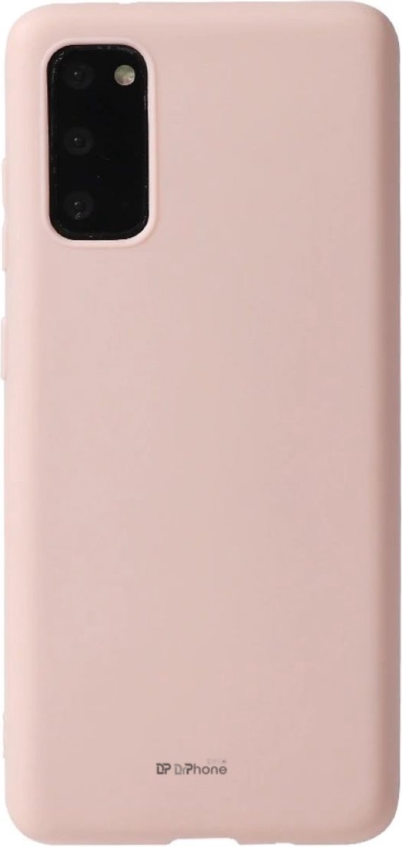DrPhone SN4 - Siliconen hoesje - Cover - Geschikt voor de Samsung Galaxy S20 Ultra - Roze