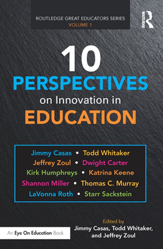 Routledge Great Educators Series - 10 Perspectives on Innova ... - cover
