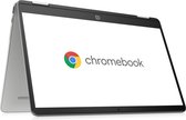 HP Chromebook x360 14a-ca0250nd LPDDR4-SDRAM 35,6 cm (14") 1920 x 1080 Pixels Touchscreen Intel® Pentium® Silver 4 GB 64 GB eMMC Wi-Fi 5 (802.11ac) Chrome OS Zilver