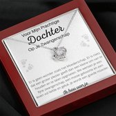 Zwangerschap Cadeau - Voor mijn Dochter - Luxe Mahogany Doos - Voor Vrouw - Persoonlijk en Uniek