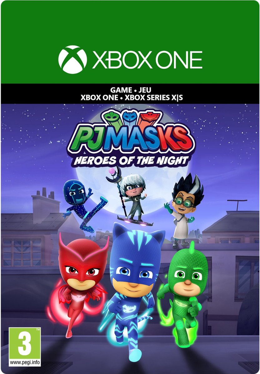 PJ Masks: Heroes of the Night - Xbox One Download - Niet beschikbaar in Belgie