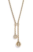 Grossé Balance - Ketting - Goudkleurig - Rhinestone - GJ24524