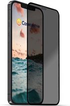 Casecentive - Protection d'écran en verre de confidentialité 3D - Coque complète pour iPhone 12 Mini