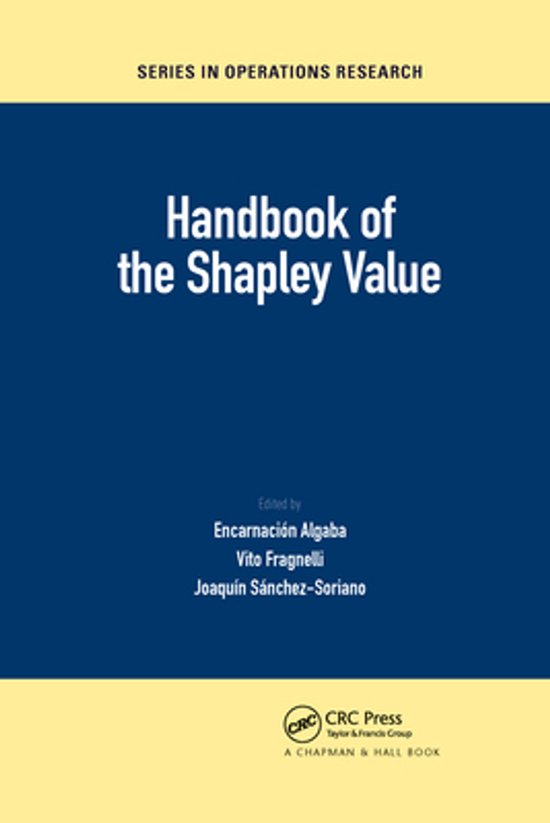 Chapman & Hall/CRC Series in Operations Research - Handbook  ... - cover