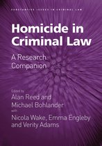 Substantive Issues in Criminal Law - Homicide in Criminal Law