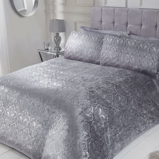 Sleepdown Getextureerde streep blush rozegrijs omkeerbaar dekbedovertrek en kussensloop beddengoed dekbedovertrek single Super King (dubbel), polykatoen Sleepdown Getextureerde streep blush rozegrijs omkeerbaar dekbedovertrek en kussensloop beddengoed dekbedovertrek single Super King (dubbel), polykatoen