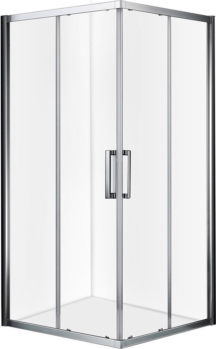 Diamond Line Enza Douchecabine 100x100 Vierkant Chroom