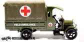 1929 Thornycroft Field Ambulance (Groen) (13cm) 1:43 Corgi Classics - Modelauto - Schaalmodel - Model auto - Miniatuurautos - Miniatuur auto