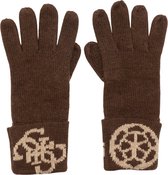 Guess Gloves Dames Handschoenen - Bruin - Maat M