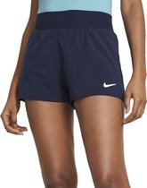 Nike Court Flex Victory Short  Sportbroek - Maat M  - Vrouwen - navy