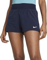 Nike Court Flex Victory Short  Sportbroek - Maat XL  - Vrouwen - navy