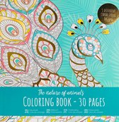 ''De natuur van dieren´´ kleurboek - Kleurboek voor volwassen - Kleurboek voor volwassenen met 5 verschillende kleurstijlen!