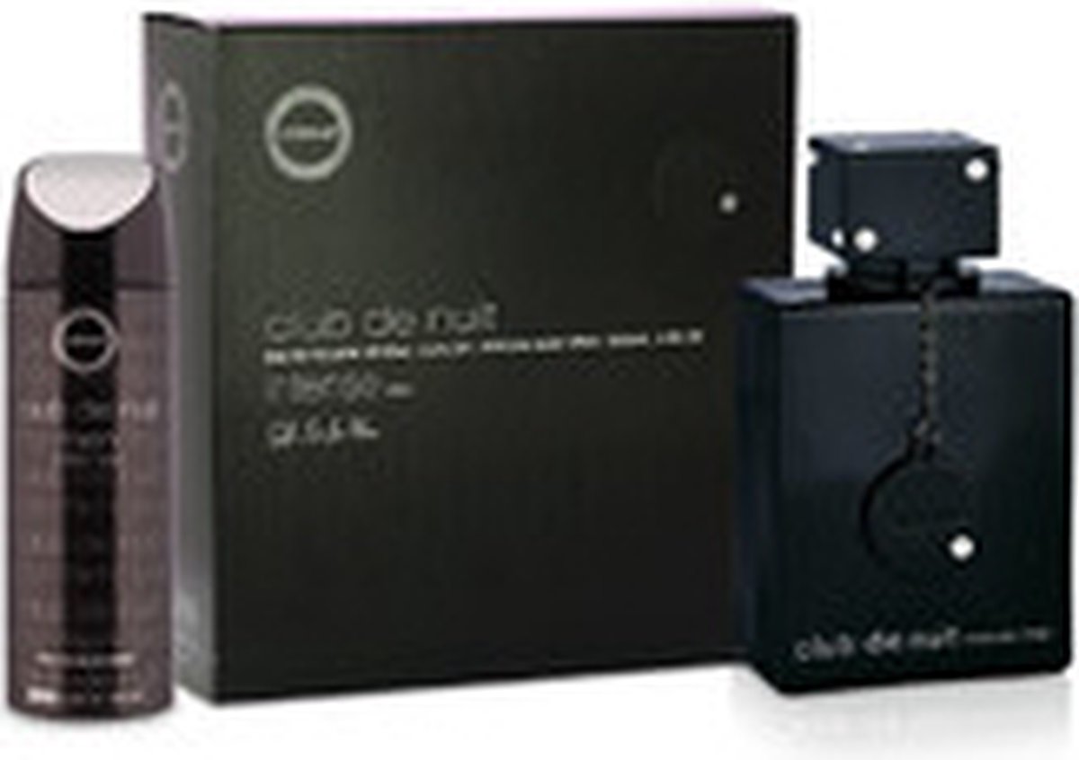 Armaf Club de Nuit Intense Man Giftset - 105 ml eau de toilette spray + 200 ml deodorant spray - cadeauset voor heren – foto 2