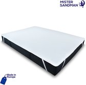 Matrasonderlegger - Matrasbeschermer 120x200 waterdicht - Matras topper 120x200 wasbaar - Matrasonderlegger ademend - Matrasbeschermer 120x200  hygiënisch - Matrasonderlegger met 4