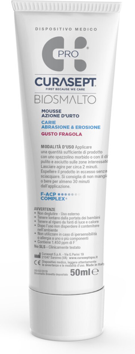 Curasept Biosmalto Mousse Cariës 50 ml