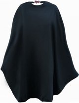 Rojafit Budget Kapperskleed met vetersluiting Zwart - Afmeting +- 100 x 140 cm