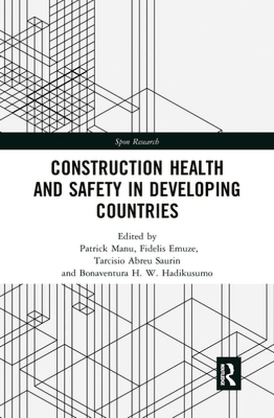 Spon Research - Construction Health and Safety in Developing ... - cover