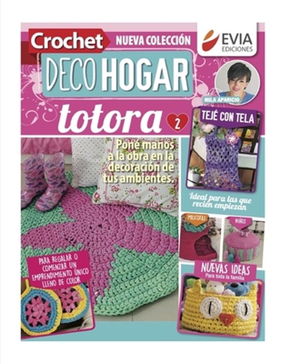 Deco Hogar - Coleccion de Tejidos- Crochet DecoHogar. Totora ... - cover