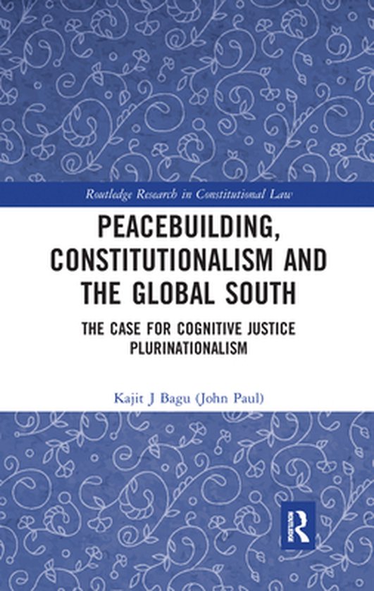Routledge Research in Constitutional Law - Peacebuilding, Co ... - cover