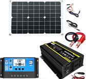 Dakta® Draagbaar Zonnepaneel | 220V | 18W | Camping | Compact | Powerstation | Generator | Zonnepanelen | Complete set