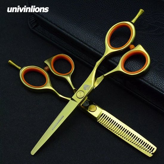 Missan: Ciseaux Titan professionnel coiffure Set 5,5 pouces - coupe professionnelle Ciseaux et ciseaux à effiler - Ciseaux à effiler - Ciseaux à effiler - coiffure Set - Coiffeur