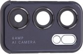 Cameralensafdekking voor OPPO Reno6 Pro 5G PEPM00, CPH2249 (zwart)