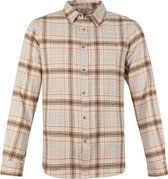 Anerkjendt - Overhemd Akkonrad Ruit Bruin - M - Heren - Regular-fit