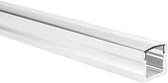 LED strip profiel Potenza wit hoog 1m incl. transparante afdekkap