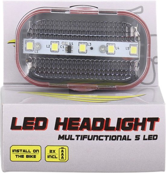 Dresco Fietsverlichtingsset - Classic - LED - Zwart van Dresco — afbeelding 4