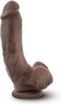 Dr. Skin - Mr. Mayor Dildo Met Zuignap 21 cm - Chocolate - Sextoys - Dildo's