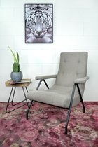 Eleonora  fauteuil Victor taupe