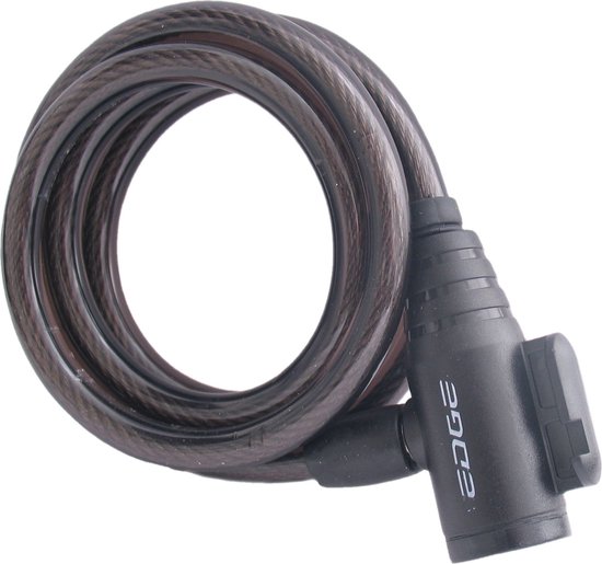 Spiraalslot Edge Wired 80 - ø8*1200 - zwart van Edge — afbeelding 3