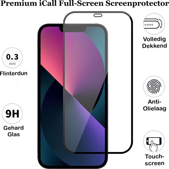 Étui pour iPhone 13 Pro - Étui portefeuille - Or rose - Avec protecteur d'écran complet et protecteur d'écran pour appareil photo