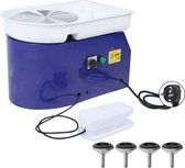 Loft Home® Pottenbak machine | Draaischijf | Boetseerschijf | Pottenbakken | Blauw | Pottenbakkers set | Elektrisch
