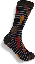 JustSockIt BBQ sokken - Barbeque Sokken - Leuke sokken - BBQ Cadeau - Barbeque cadeau - Cadeau voor mannen - Verjaardag cadeau