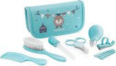 Miniland  Verzorgingsset Baby kit  set- blauw Blauw