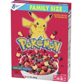 General Mills Pokemon Berry Bolt - Family Size - 1 x 481 gram