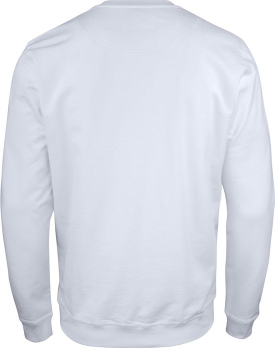 Jobman 5120 Roundneck Sweatshirt 65512010 - Wit - S