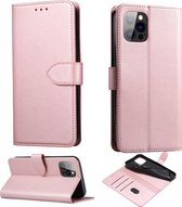 Melili Telefoonhoesje - Book Case - Geschikt Voor Apple IPhone 13 Pro - Roze