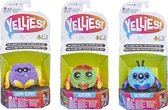 HASBRO YELLIES - 3 stuks - Bo Dangles - Harry Scoots - Klutzers