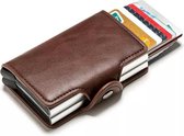 XL Creditcardhouder - RFID protected - Anti skim - 8 pasjes - Zwart