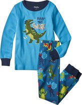 Hatley pyjama jongen Creepy Cryptids Appliqué maat 122-128