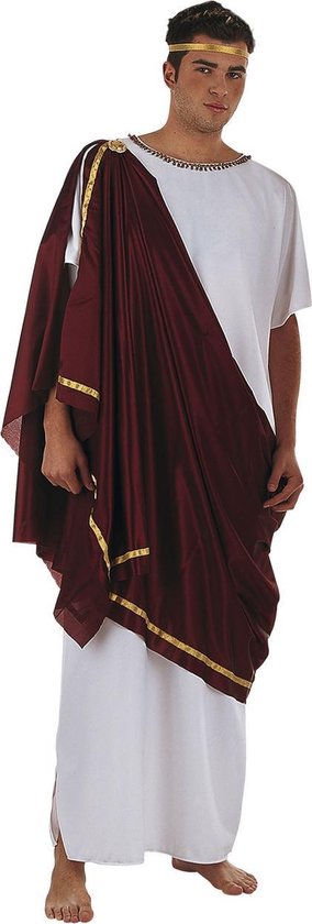 Toga Kostuum | Klassieke Griekse Rednaar Perikles | Man | Maat 60 |  Carnavalskleding |... | bol.com