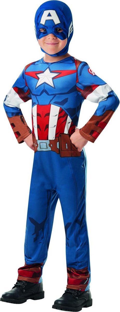 Afbeelding van product Rubies  Captain America Classic - Child - Carnavalskleding  - maat 128