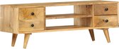 Tv meubel 110x35x40 cm massief mangohout